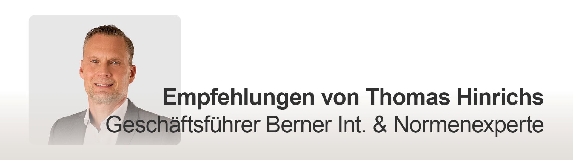 Empfehlung von Thomas Hinrichs