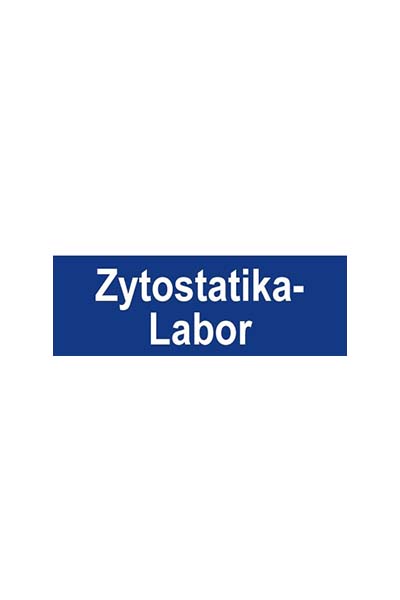 Türschild Zyto-Labor 