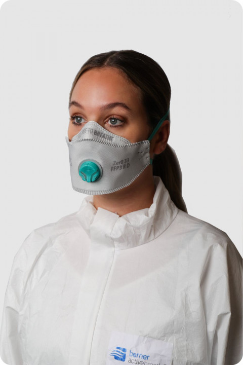 BLS Zer0 33 FFP3 respiratory folding mask 