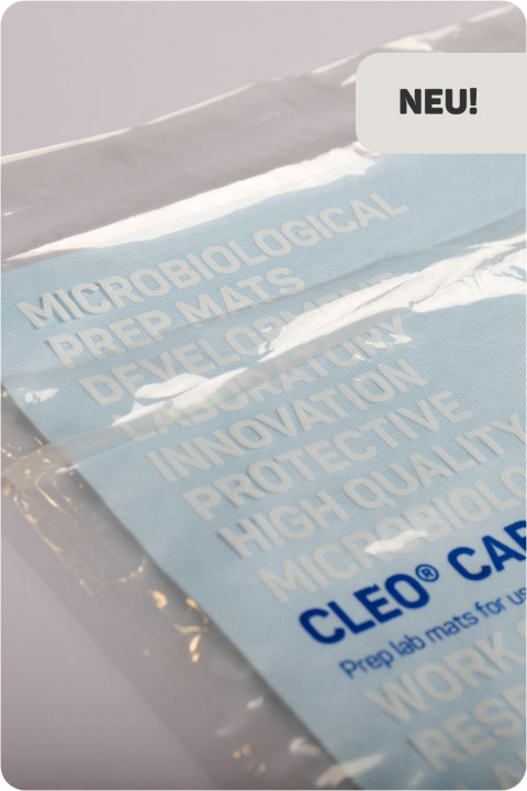 cleo® care - Absorbent cleanroom prep mats  